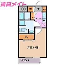 ペイサージュタマキ  ｜ 三重県度会郡玉城町原（賃貸マンション1K・2階・29.75㎡） その2