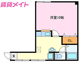 三重県伊勢市宮後2丁目（賃貸マンション1K・3階・30.04㎡） その2