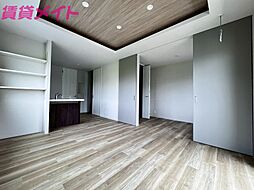 近鉄鳥羽線 宇治山田駅 徒歩19分の賃貸アパート 1階1LDKのリビング/ダイニング