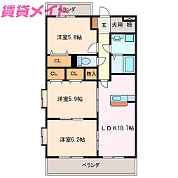 近鉄山田線 明野駅 徒歩7分