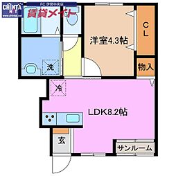 JR参宮線 宮川駅 徒歩5分
