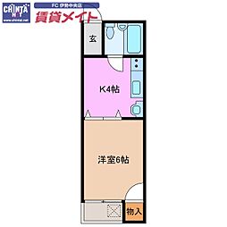 🉐敷金礼金0円！🉐近鉄山田線 宮町駅 徒歩8分