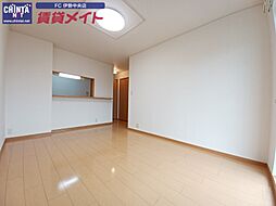 JR参宮線 田丸駅 6.4kmの賃貸アパート 1階1LDKのリビング/ダイニング