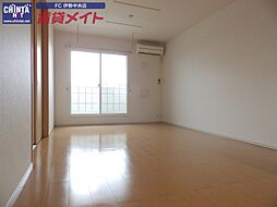 JR参宮線 宮川駅 徒歩14分の賃貸アパート 2階2LDKのリビング/ダイニング