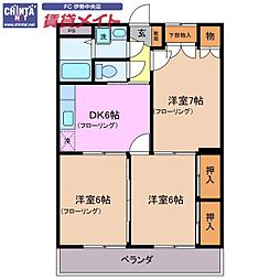 JR参宮線 五十鈴ケ丘駅 3.1km 2階/-