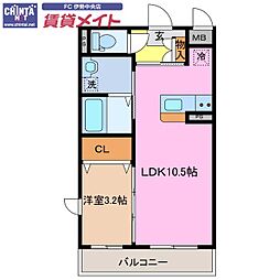 JR参宮線 五十鈴ケ丘駅 徒歩22分