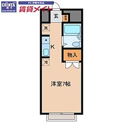 近鉄鳥羽線 宇治山田駅 徒歩10分 2階/-