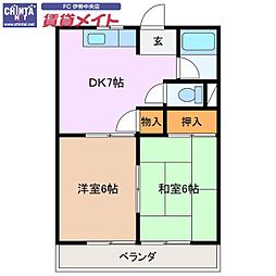 🉐敷金礼金0円！🉐参宮線 山田上口駅 徒歩20分