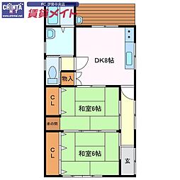 🉐敷金礼金0円！🉐参宮線 山田上口駅 徒歩5分