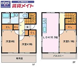 🉐敷金礼金0円！🉐参宮線 田丸駅 徒歩14分