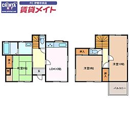 🉐敷金礼金0円！🉐参宮線 五十鈴ヶ丘駅 徒歩60分