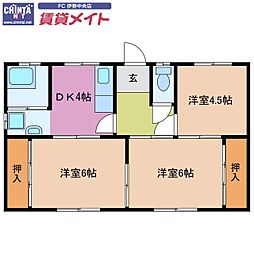 🉐敷金礼金0円！🉐近鉄山田線 明野駅 徒歩65分