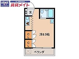 近鉄山田線 宮町駅 徒歩14分 2階/-