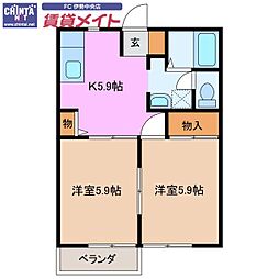 JR参宮線 五十鈴ケ丘駅 徒歩29分 1階/-
