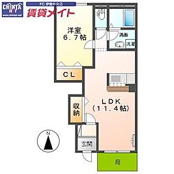 JR参宮線 五十鈴ケ丘駅 徒歩5分 1階/-