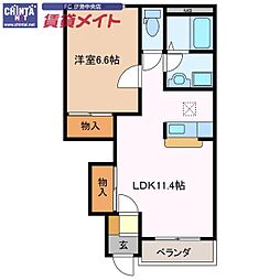 近鉄山田線 明野駅 バス17分 おかげバス植山口下車 徒歩12分