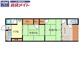 JR参宮線 山田上口駅 徒歩4分 2階/-