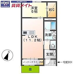 近鉄山田線 明野駅 徒歩25分 1階/-