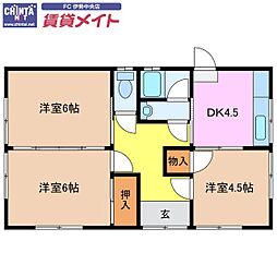 🉐敷金礼金0円！🉐参宮線 宮川駅 徒歩27分