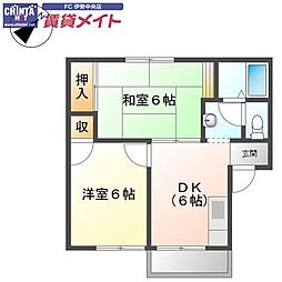 近鉄山田線 伊勢市駅 3.2km 1階/-