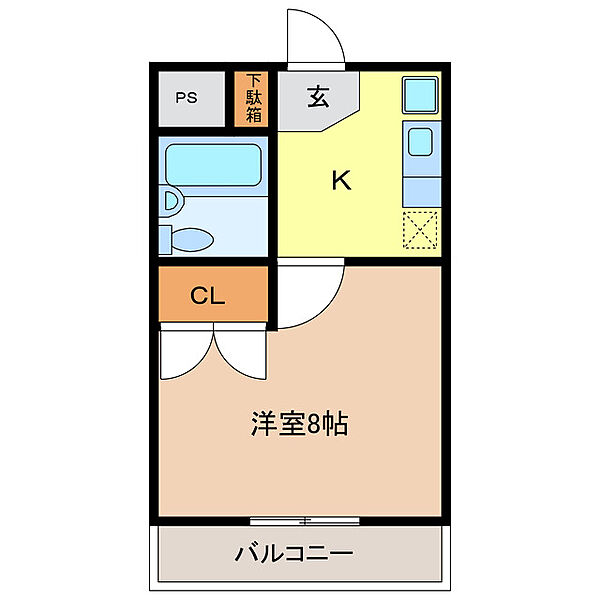 三重県津市栗真町屋町(賃貸マンション1K・1階・22.68㎡)の写真 その1