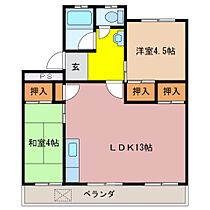 三重県津市南新町（賃貸マンション2LDK・5階・52.00㎡） その2