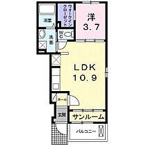 三重県津市上浜町５丁目（賃貸アパート1LDK・1階・37.93㎡） その2