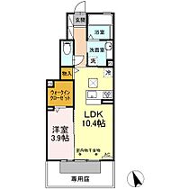 三重県津市一身田中野（賃貸アパート1LDK・1階・40.80㎡） その2