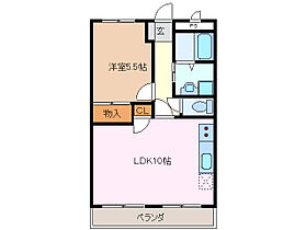 三重県津市中河原（賃貸アパート1LDK・2階・38.88㎡） その2