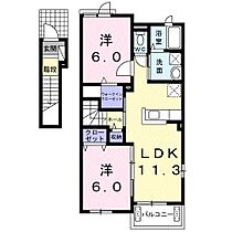 三重県津市下弁財町津興（賃貸アパート2LDK・2階・58.21㎡） その2