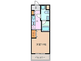 三重県津市島崎町（賃貸マンション1K・3階・25.55㎡） その2