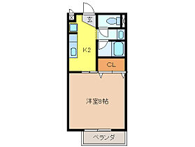 三重県津市中河原（賃貸アパート1K・1階・25.92㎡） その2