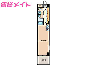 KTGレジデンス江戸橋  ｜ 三重県津市江戸橋1丁目（賃貸マンション1R・2階・32.35㎡） その2