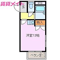 アメニティーＰＡＲＴ1  ｜ 三重県津市上浜町1丁目（賃貸マンション1R・3階・21.00㎡） その2