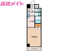 ロイヤル江戸橋  ｜ 三重県津市江戸橋2丁目（賃貸マンション1DK・1階・29.16㎡） その2