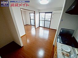 ＬａＦｏｒｅｔ結城　Ａ 2階2DKのリビング/ダイニング