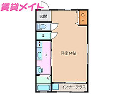 🉐敷金礼金0円！🉐ワンルームマンション幸II