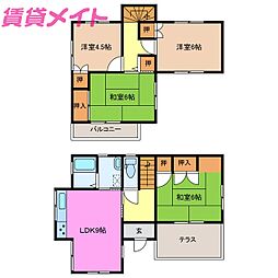 🉐敷金礼金0円！🉐高茶屋3丁目貸家