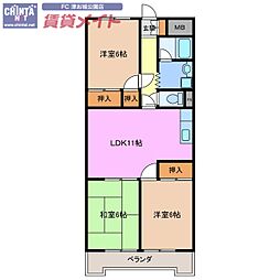 メゾンタキノ 4階/-
