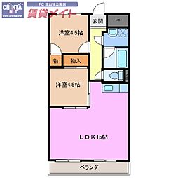 🉐敷金礼金0円！🉐リパルティーレ津新町　B棟