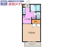 パールシティC 2階/-