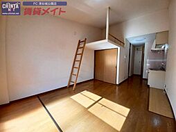 ハイツむくもと 2階ワンルームのリビング/ダイニング