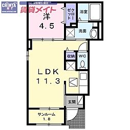 ルフレエトワール II 1階