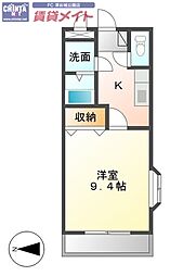 サンコーポＨＩＲＯＳＡＷＡ 1階