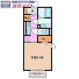 ラルーチェ上浜 1階/-