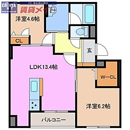 シャーメゾンボスコルーチェ 3階