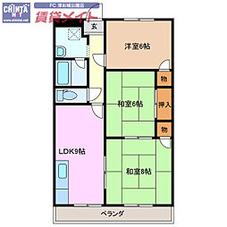 町屋ライフ　Ａ 1階