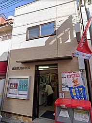 郵便窓口、貯金窓口、保険窓口、ATMの取り扱いがあります。