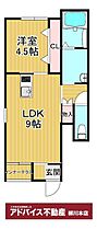 フォルクレア 1 ｜ 福岡県みやま市瀬高町上庄588-1（賃貸アパート1LDK・1階・37.26㎡） その2