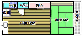 木下ハイツ  ｜ 大阪府河内長野市小塩町（賃貸アパート1LDK・2階・38.00㎡） その2